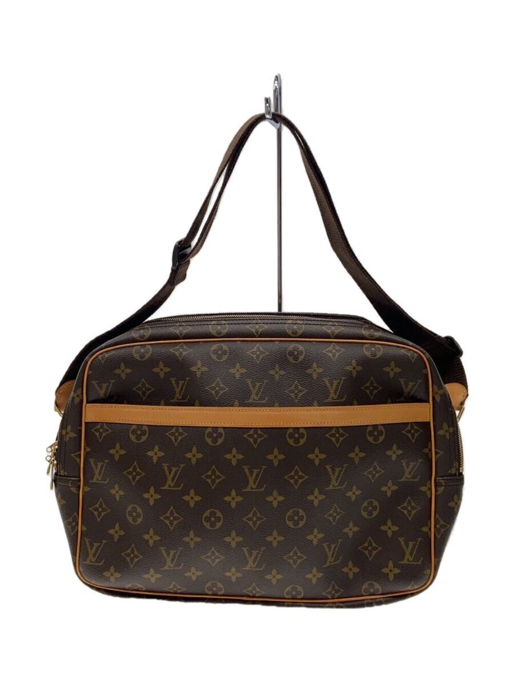 LOUIS VUITTON Reporter Monogram Canvas Brown